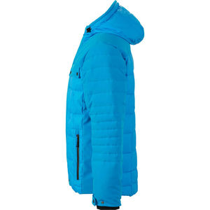 Merre | Coupe-Vent Sport publicitaire pour homme Aqua bleu Noir 3