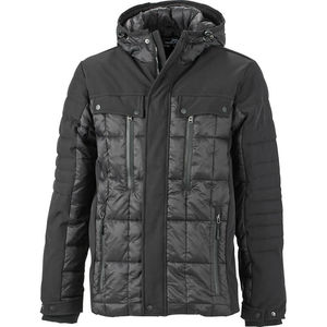 Merre | Coupe-Vent Sport publicitaire pour homme Noir Noir