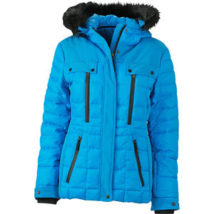 Nuka | Coupe-Vent Sport personnalisé pour femme Aqua bleu Noir