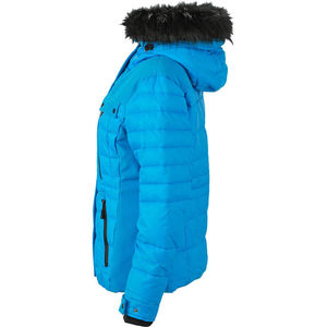 Nuka | Coupe-Vent Sport personnalisé pour femme Aqua bleu Noir 4