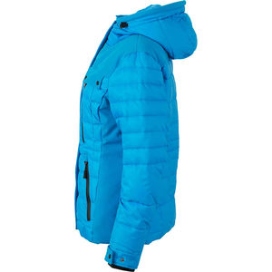 Nuka | Coupe-Vent Sport personnalisé pour femme Aqua bleu Noir 5