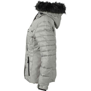 Nuka | Coupe-Vent Sport personnalisé pour femme Argent Noir 3