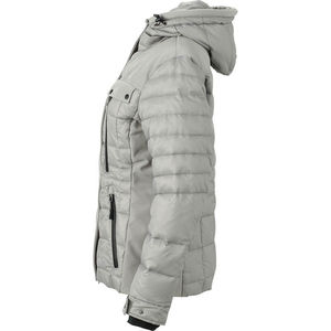 Nuka | Coupe-Vent Sport personnalisé pour femme Argent Noir 4