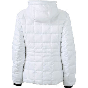 Nuka | Coupe-Vent Sport personnalisé pour femme Blanc Noir 3