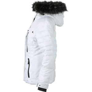 Nuka | Coupe-Vent Sport personnalisé pour femme Blanc Noir 4