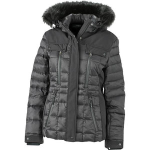 Nuka | Coupe-Vent Sport personnalisé pour femme Noir Noir