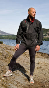 Spiro Nero | Coupe-Vent Sport personnalisé pour homme Noir 2