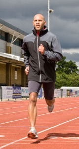 Spiro Team | Coupe-Vent Sport personnalisé pour homme Noir Gris 1