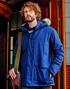 Tuwoio | Coupe-Vent publicitaire pour homme Marine 1