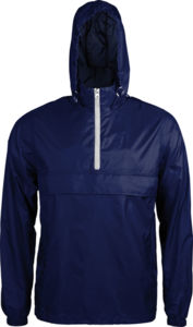 Yoozo | Coupe-Vent publicitaire pour homme Marine Blanc