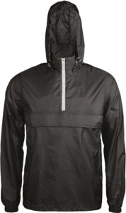 Yoozo | Coupe-Vent publicitaire pour homme Noir Blanc