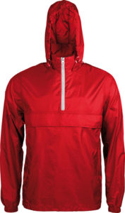 Yoozo | Coupe-Vent publicitaire pour homme Rouge Blanc