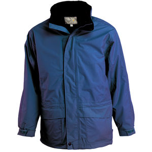 doudoune impression Bleu marine