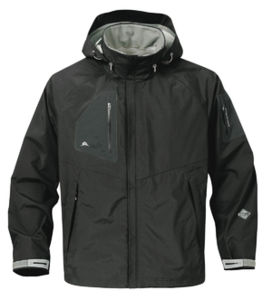 doudoune imprimée Noir