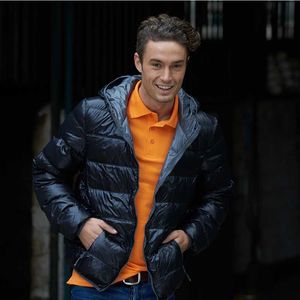 Doudoune personnalisé à capuche homme