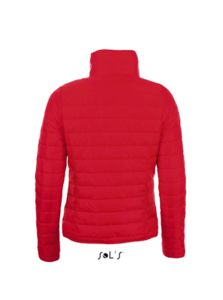 Ride | Doudoune publicitaire pour femme Rouge 2