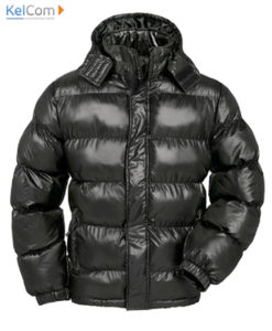 fabricant anorak personnéalisable Noir Brillant