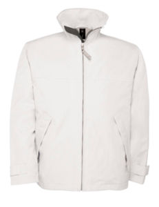 fabricant blouson court avec logo Blanc