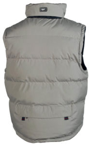 fabricant bodywarmer avec logo Beige 2