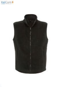 fabricant bodywarmer polaire publicitaire Noir