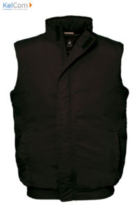 fournisseur bodywarmer hiver personnalisé Noir