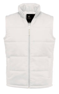 fournisseur bodywarmer hiver personnéalisable Blanc