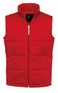 fournisseur bodywarmer hiver personnéalisable Rouge
