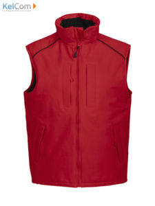 Gilet coupe vent de travail Rouge