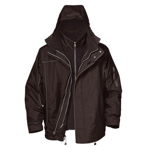 manteau manche courte publicitaire Noir