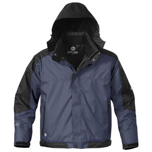 manteau publicitaire chaud Bleu marine