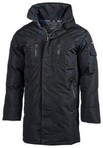 Bristol | Parka Coupe-Vent personnalisée pour homme Noir