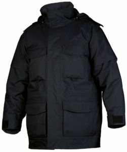 Parka coupe vent professionnel Noir