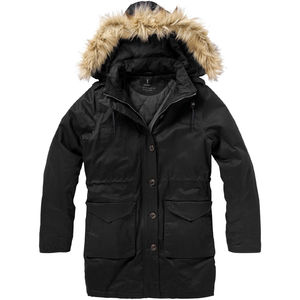 Montréal | Parka publicitaire pour homme Noir 8
