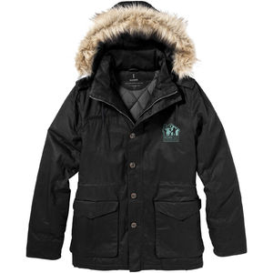 Montréal | Parka personnalisée pour homme Noir 10