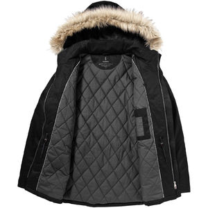 Montréal | Parka personnalisée pour homme Noir 2
