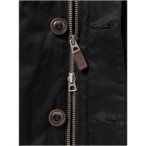 Montréal | Parka personnalisée pour homme Noir 4