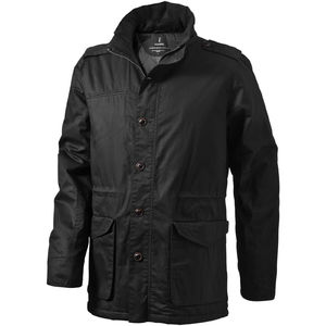 Montréal | Parka personnalisée pour homme Noir 6