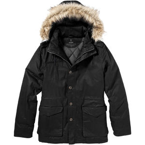 Montréal | Parka personnalisée pour homme Noir 8