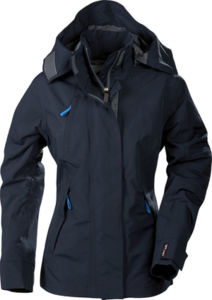 Parka personnalisable femme imperméable et respirant Marine