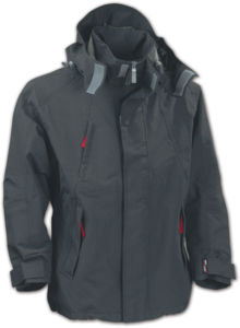 Parka personnalisable homme imperméable et respirant Anthracite