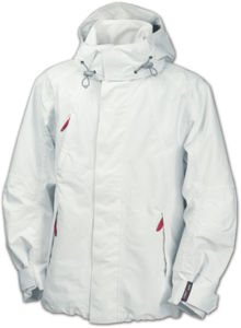 Parka personnalisable homme imperméable et respirant Ecru