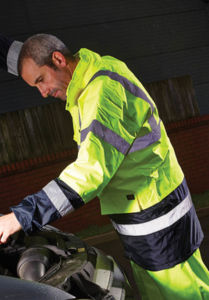 Qabe | Parka publicitaire pour homme