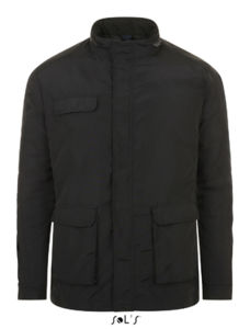 Rex | Parka publicitaire pour homme Noir