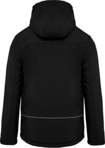 Kirry | Parka Softshell publicitaire pour homme Noir