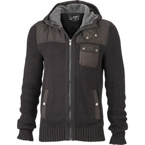 Dava | Polaire publicitaire pour homme Noir