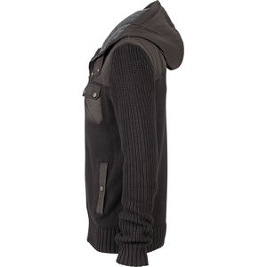 Dava | Polaire publicitaire pour homme Noir 3