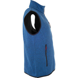 Fyla | Polaire publicitaire pour homme Bleu royal mélangé Rouge 1