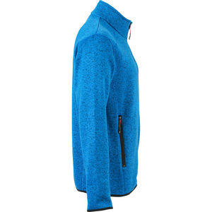 Honnoo | Polaire publicitaire pour homme Bleu royal mélangé Rouge 2