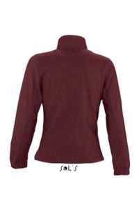 North | Polaire personnalisée pour femme Bordeaux 2