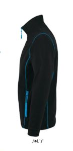 Nova | Polaire publicitaire pour homme Noir Aqua 3